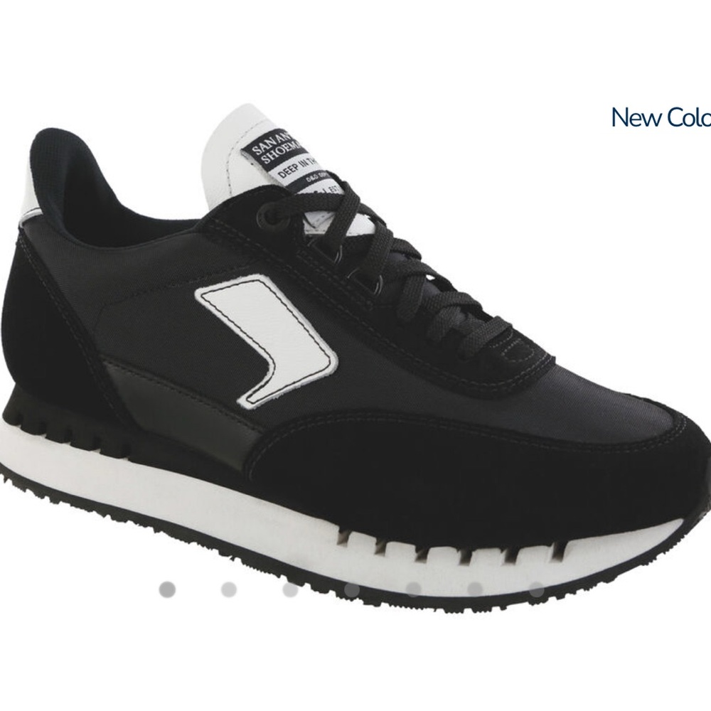 SAS - 7eventy6ix-X Women's Lace Up Sneaker - BLACK - NEW